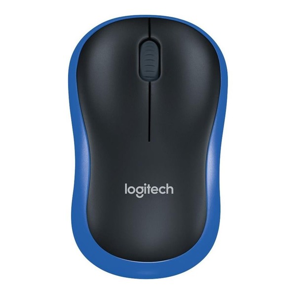 Mysz Bezprzewodowa Logitech M185 Optyczna Niebieska Logitech-image