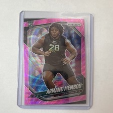 Panini 2025 Prizm Football Armand Membou Rookie #357 Trading Card