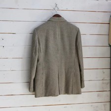 Ascot Wool Check Blazer - Women's Size 9