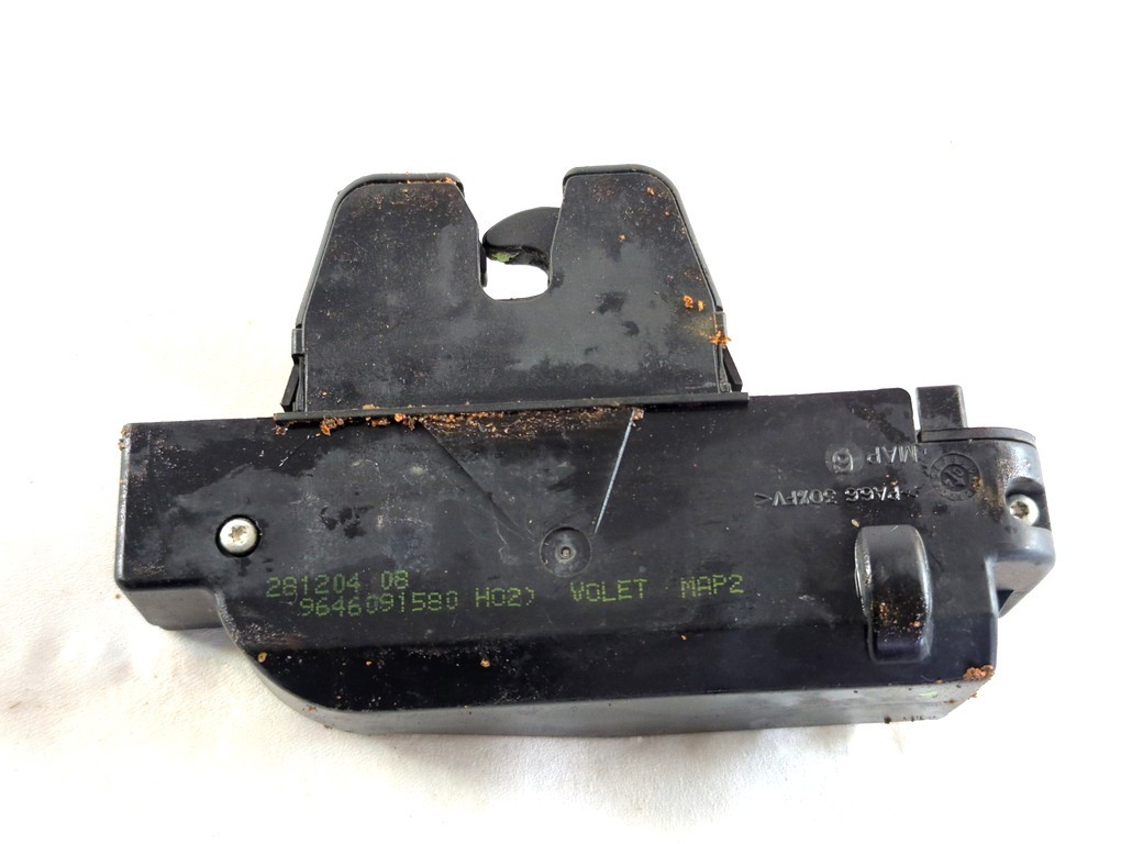 9646091580 CHIUSURA SERRATURA PORTELLONE COFANO POSTERIORE BAULE CITROEN C3 1.4