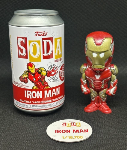 Funko Soda Iron Man Marvel Avengers Endgame Collectible Figure COMMON /20000