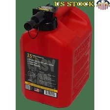 No-Spill 2.5 Gallon Gas Can Fast Flow Child Resistant Portable FMD Technology US