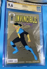 Invincible #1 CGC 9.6 signed Ryan Ottley, New Season Starting!!