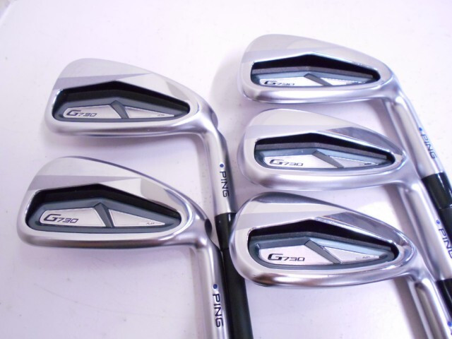 Golf Iron Set Ping G730 Dot Color Blue TRAVIL 75 (R) 5pcs 7-U