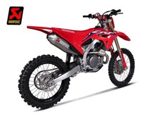 SCARICO COMPLETO EVOLUTION AKRAPOVIC TITANIO PER HONDA CRF 450 R / RX 2021-2024