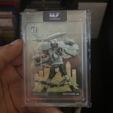 2024 Panini Donruss Clearly Brett Favre Clearly Downtown Rare!