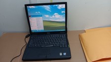 Vintage Dell Latitude C640 Laptop 2 GHz Windows XP Pro Serial Parallel port