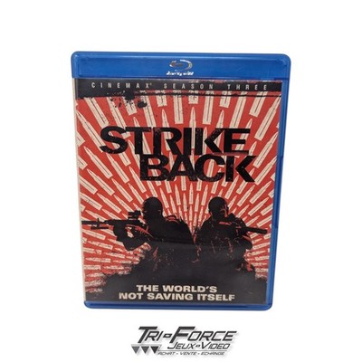 Strike Back: Season 3 (Blu-ray 3-Disc Set, 2015)  Tested !