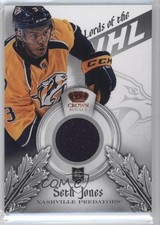 2013-14 Panini Crown Royale Lords of the NHL Materials Seth Jones #L-SJ 0f2