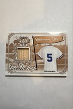 2021 Leaf Lumber - Nickname Fame Relics Bob Horner #NF-06 - Braves ROY /25