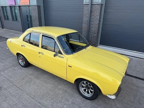 1974 Ford Escort MK1 Daytona Yellow – 4 door, 1600 Xflow engine Historic Vehichl - Picture 4 of 24