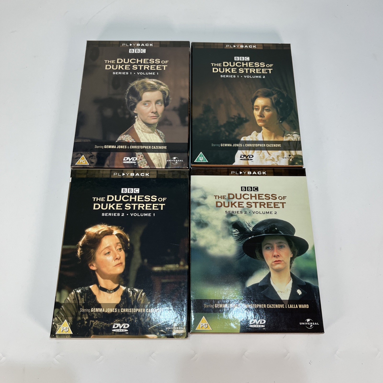 The Duchess Of Duke Street Complete Series 1 & 2 Parts 1 & 2 Playback