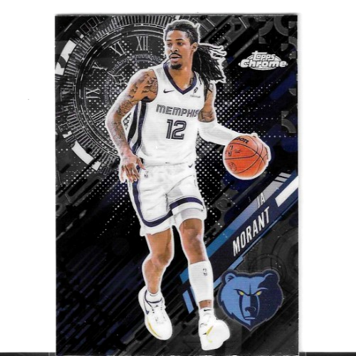 Ja Morant 2025-26 Topps Chrome Go Time #GT-14 Refractor Grizzlies