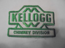 Vintage kellogg chimney Division patch