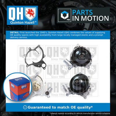 Water Pump fits PORSCHE BOXSTER 986 3.2 99 to 04 Coolant QH 99610601151 Quality