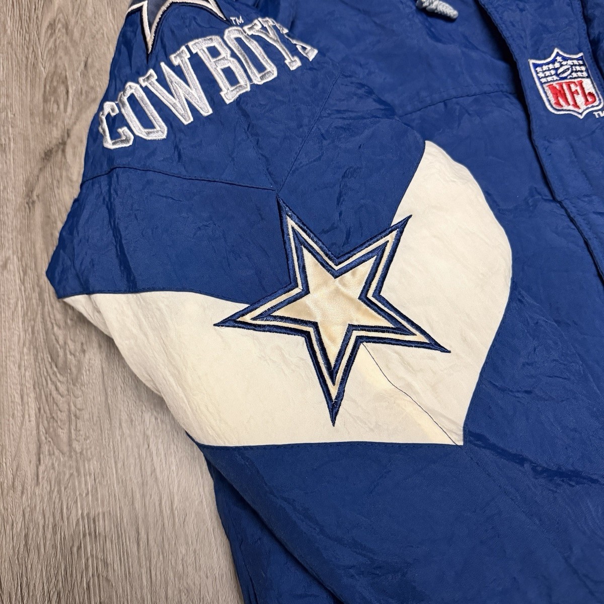 VTG 90s Dallas Cowboys NFL Pro Line Authentic STARTER Jacket Heavy