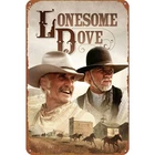 Lonesome Dove Movie Poster Plaque Tin Metal Signs Home Décor, Vintage Pub Club C