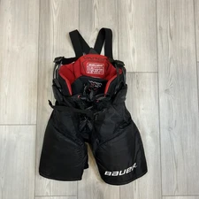 Bauer Vapor Hockey Goalie Pants Size Jr Small Tapered Fit With Overall Straps