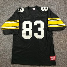Vintage Louis Lipps Pittsburgh Steelers Jersey Rawlings Sewn Black Mens Large