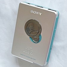 SONY WM-EX621 2001 Silver Walkman Cassette Player As Is Working From Japan