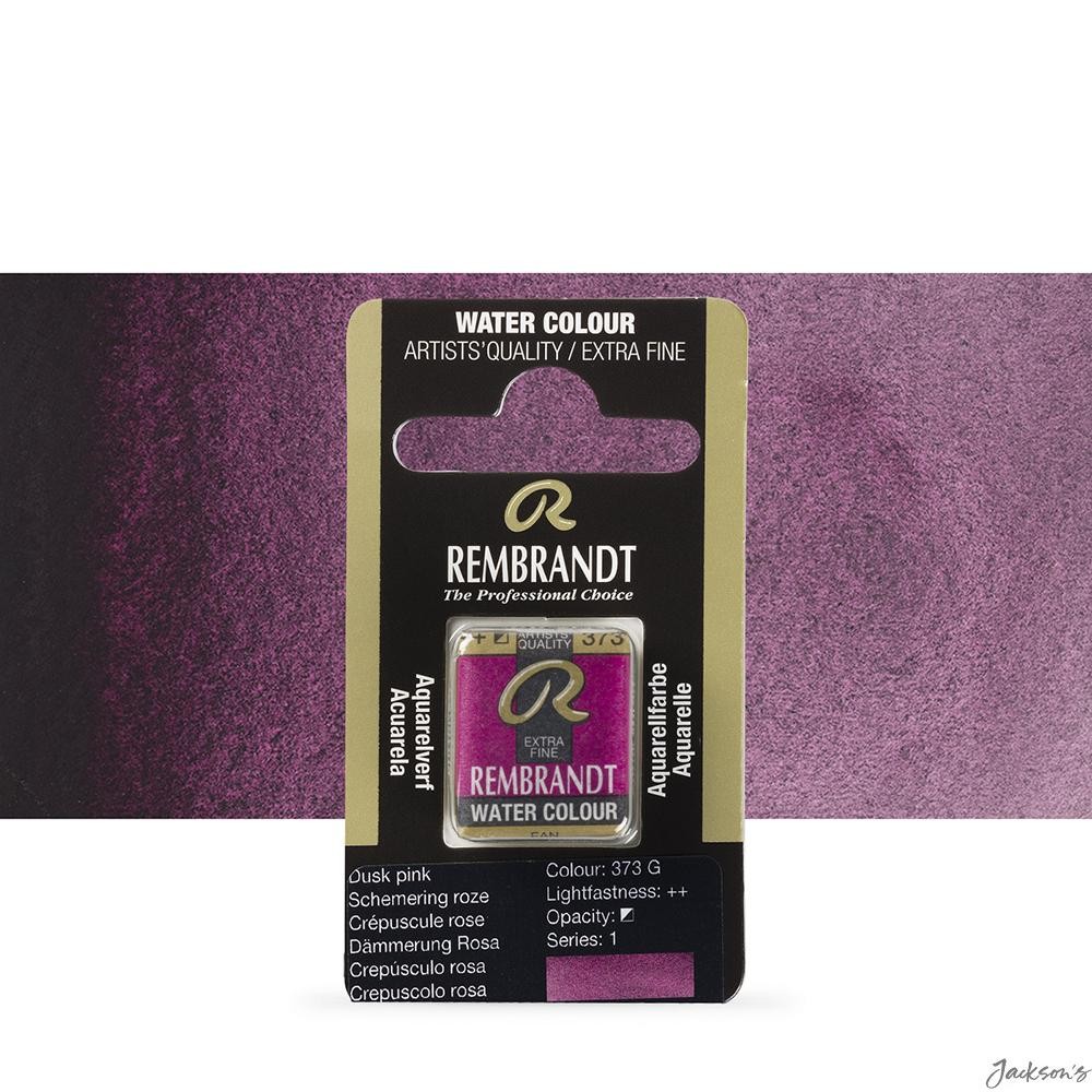 Royal Talens Rembrandt Watercolour Paint Half Pan Dusk Pink For Artists