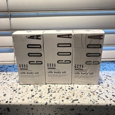 GODA Silk Body Oil Firming Anti Aging Moisturizer Formula 1.7oz LOT Of 3 Boxes