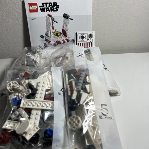 LEGO Star Wars 75432 V-19 Torrent Starfighter NO MINIFIGURES Ship Only