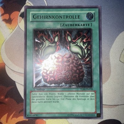 Yugioh Gehirnkontrolle TLM-DE038 Ultimate Rare LP TLM-DE038 DEUTSCH