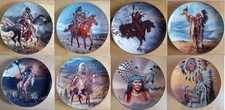 Native American Indian Collector Plates - Franklin Mint, Limited Edition