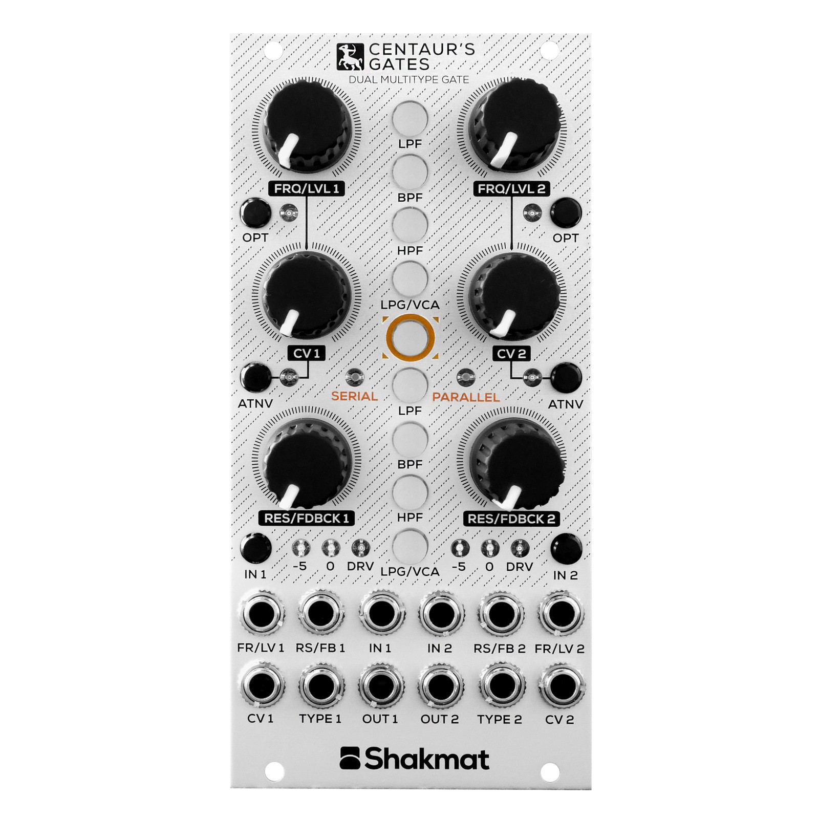 Модульный синтезатор вентилей-фильтров Shakmat Modular Centaur s