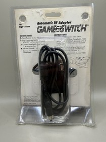 Naki Automatic RF Game Switch Sega Saturn New Factory Sealed Vintage Accessory