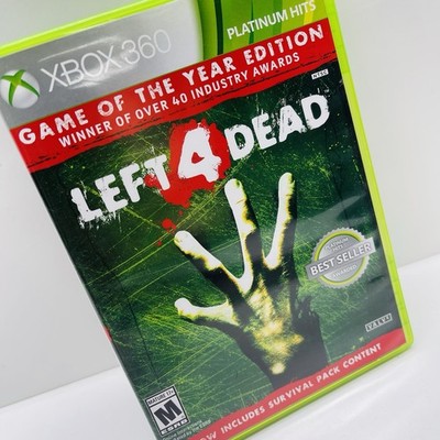 Left 4 Dead [Game of the Year Edition] (Microsoft Xbox 360, 2009) CIB - TESTED