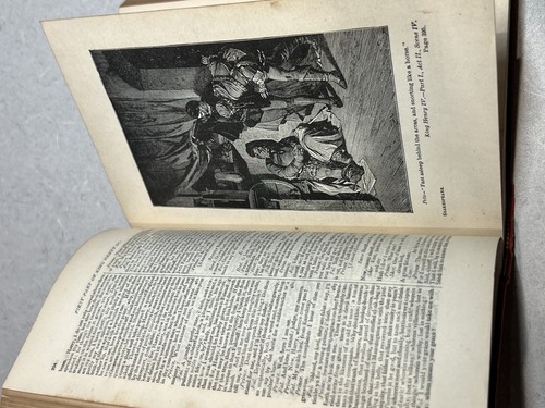 The Complete Works Of William Shakespeare Excelsior Edition Illustrated 1880s US - Foto 7 di 7