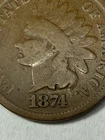 ** 1874 INDIAN CENT- GOOD  (FILL THAT SPOT IN YOUR SET)- PRICED TO SELL 🔥**