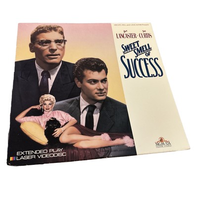 Sweet Smell of Success, LaserDisc, Burt Lancaster and Tony Curtis MGM/UA