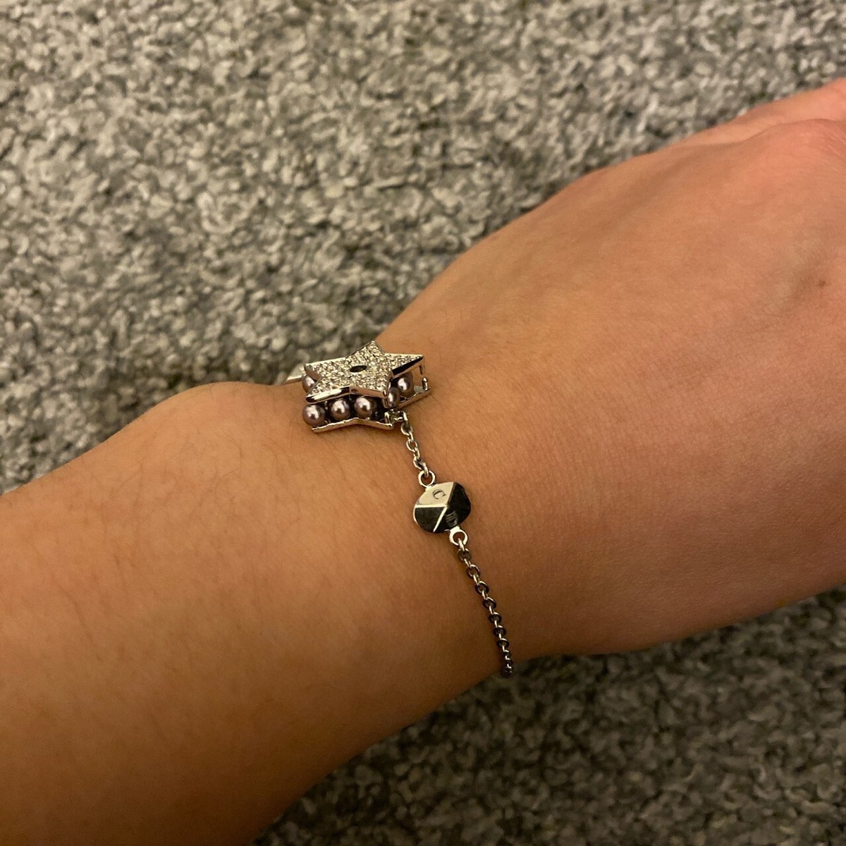【パールとクリスタルが華やか♡】DIOR ブレスレット Dior Star Crystals And Pearls Star Bracelet | eBay