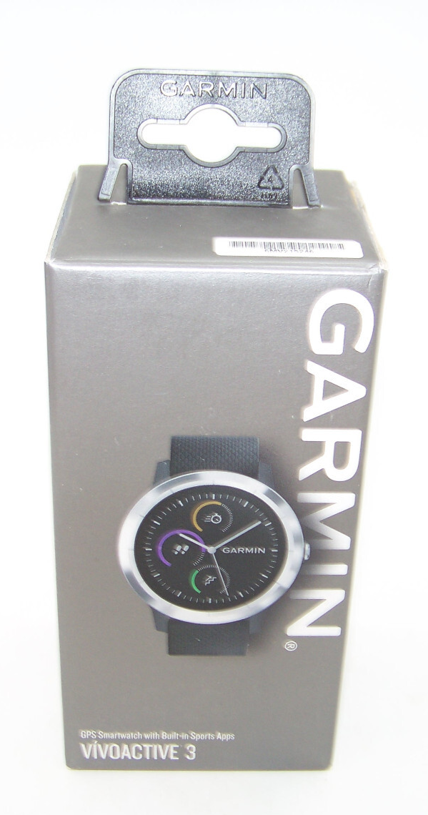 Garmin Vivoactive 3 GPS Smartwatch with Sports Apps in Black-image