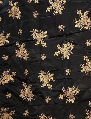 black and gold dress material Wedtrend Women Black Golden Mirror Prom Dress A Line Spaghetti Straps  Sequins Long Corset Evening Dress – WEDTREND main image 0