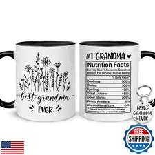 Hyturtle Best Grandma Ever Mug 11oz – Perfect Cup Gifts For Grandma On Birthd