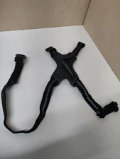 Rabbitgoo dog harness XL Black and silver.