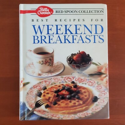 Betty Crocker Red Spoon Collection: Weekend Breakfasts Hardcover  9780130683397|