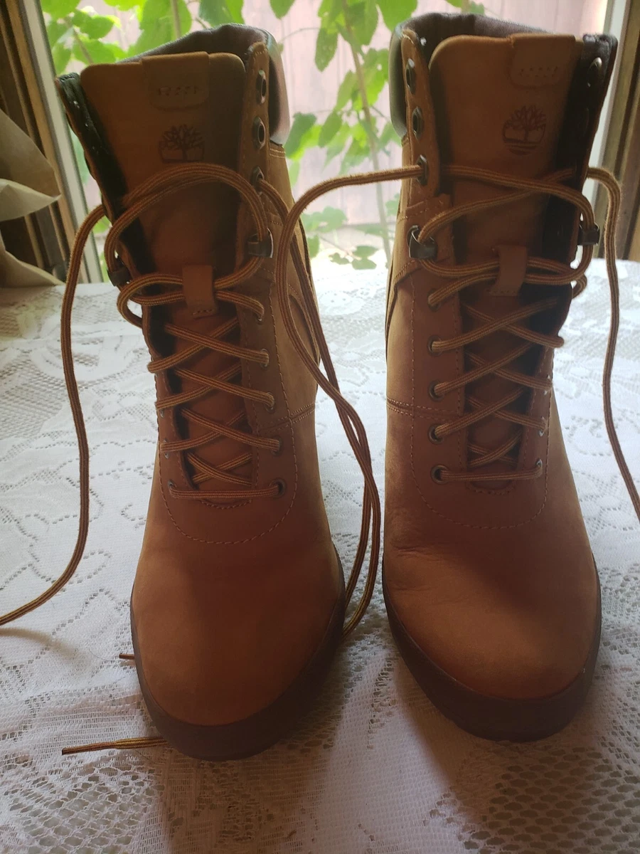 Timberland A1KD3 Women s Camdale Field Boot Lace Up Brown Size 7.5