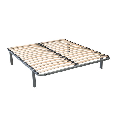 Static Caravan Double Bed Fixed Legs 6ft 3" X 5ft Caravan Bed Frame