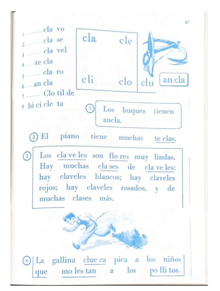 Silabario Hispanoamericano by Adrian Dufflocq Galdames From El Salvador - Image 3 of 4