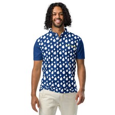 Men  s Performance Golf Polo -  Water Hazard  