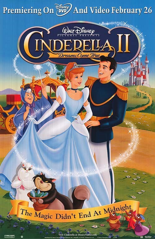 Cinderella II: Dreams Come True (DVD, 2002, Walt Disney Studios