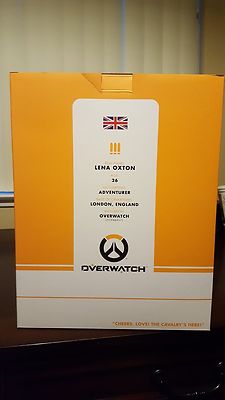 Blizzard Overwatch Tracer Statue Version 1 Original Face Discontinued