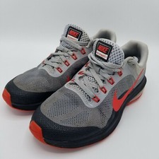 Nike Max Dynasty 2 Youth Size 5Y or Ladies 6.5 Gray Red 859575-004