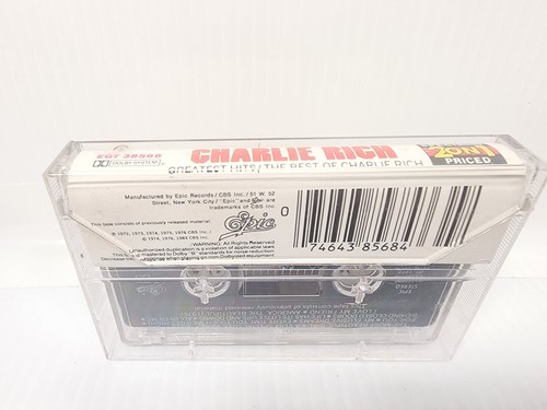 Greatest Hits & The Best of Charlie Rich  2 Releases On One Cassette - Imagen 2 de 4