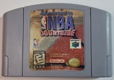Kobe Bryant in NBA Courtside Nintendo N64 Tested , Cleaned & Working faded label